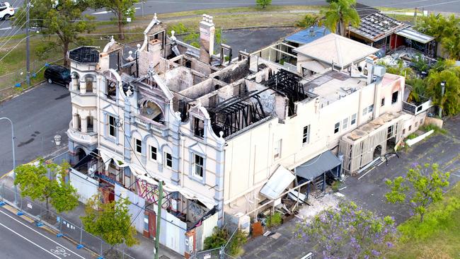 Damage after the September 2018 fire. Picture: AAP/Richard Walker