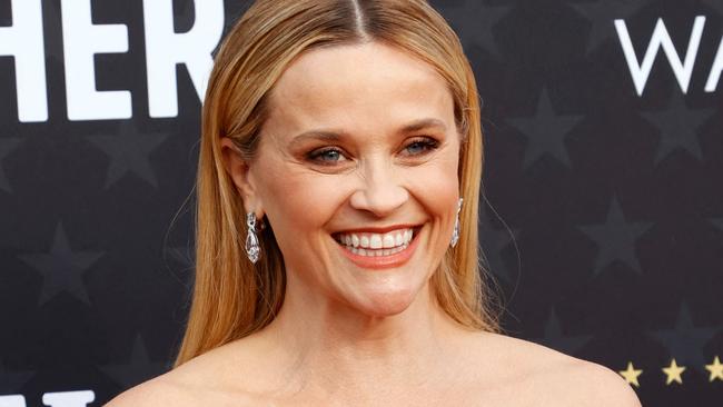 US actress Reese Witherspoon arrives for the 29th Annual Critics Choice Awards at the Barker Hangar in Santa Monica, California on January 14, 2024. (Photo by Michael TRAN / AFP)