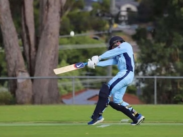 Blackmans Bay Cricket Club batsman Callum Rawson. Picture: Supplied