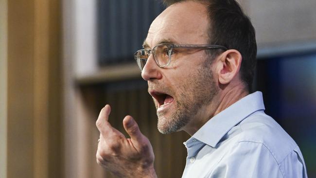 Australian Greens leader Adam Bandt. Picture: NewsWire/Martin Ollman