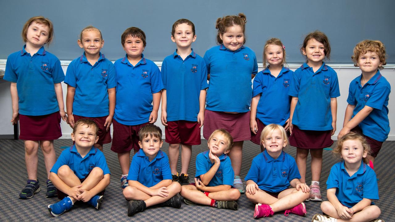 My First Year 2022: Helidon State School Prep. Back row – Acacia-Rose, Annabelle, Leondre, Thomas, Alana, Sahvannah, Marlee, Heath. Front – Mason, Archie, Cameron, Charlie, JaylahAbsent – Kaiden, Kody, Layla, Olivia. March 2022 Picture: Bev Lacey