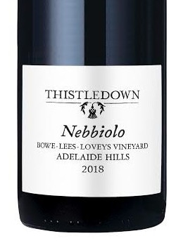 Thistledown Nebbiolo - profits will go directly to those hit by the Adelaide Hills bushfires