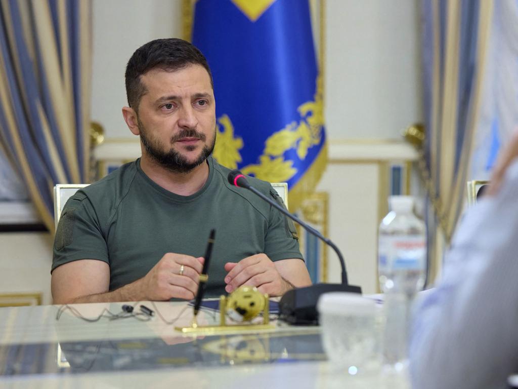 Ukraine's President Volodymyr Zelenskyy announced a key Ukraine city had been retaken and cleared of Russian military. Picture: AFP Photo / Ukrainian Presidential Press Service