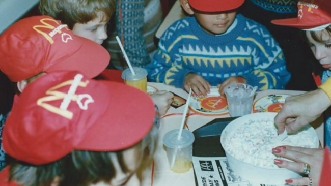 McDonald's parties were a treat in decades gone. Source: Reddit.