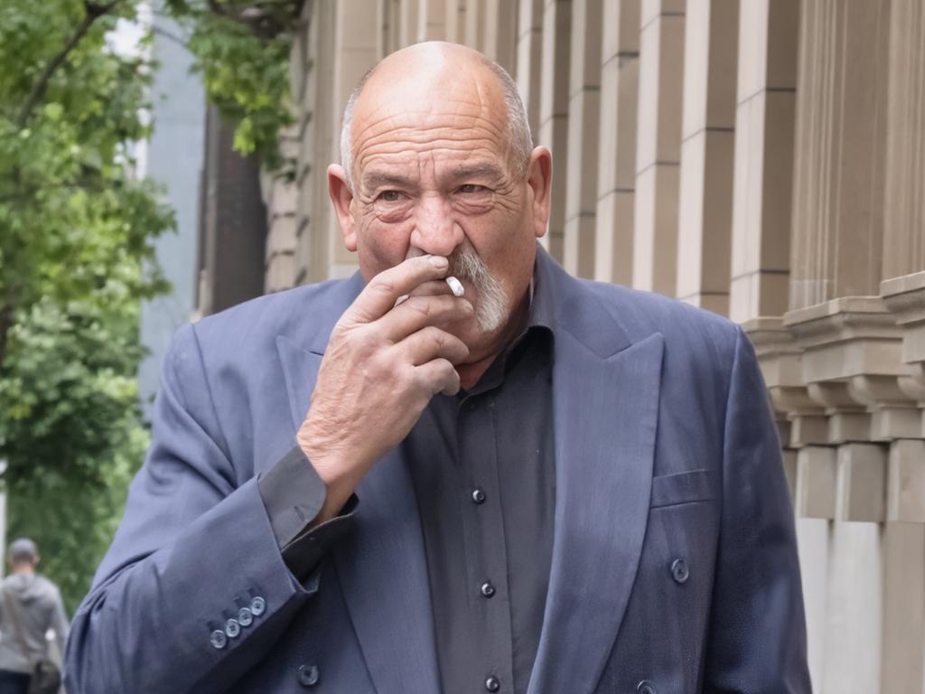 Joe Barbaro had helped his son dump Ms Price’s Mercedes Benz in Diggers Rest after her murder. Picture: Luis Enrique Ascui