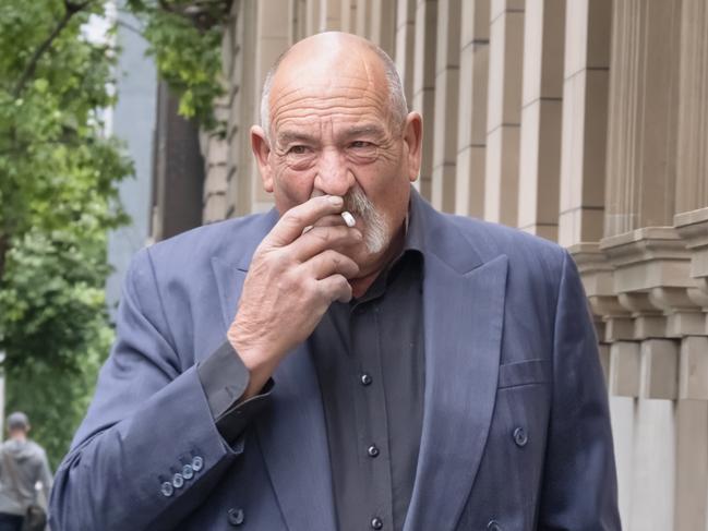 Joe Barbaro had helped his son dump Ms Price’s Mercedes Benz in Diggers Rest after her murder. Picture: Luis Enrique Ascui