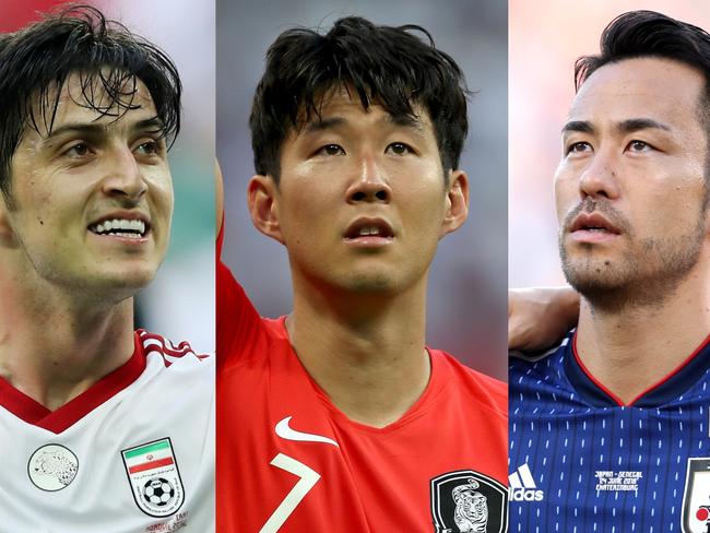 Australia's key rivals at the 2019 Asian Cup.