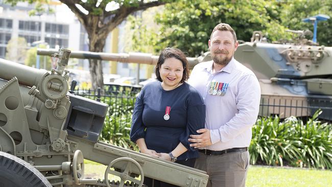 Hannah Taino-Spick and Mick Spick. Mr Spick is the only Palmerston alderman to indicate he’ll challenge mayor Athina Pascoe Bell at the August election.