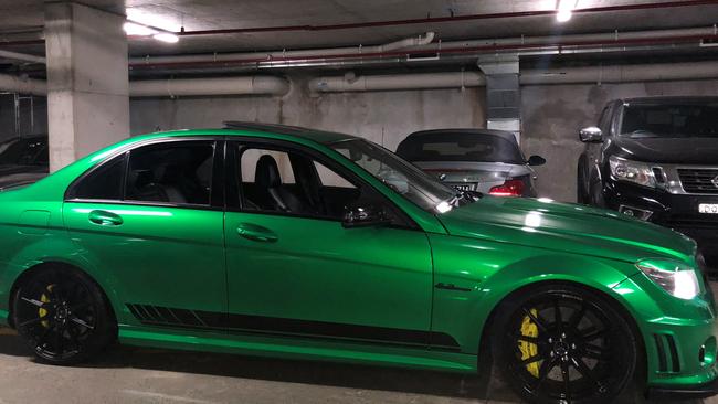  Superintendent Andrew Holland has appealed for public assistance after a green Mercedes, worth $150,000 was stolen from an underground carpark on Defries Ave, Zetland last month