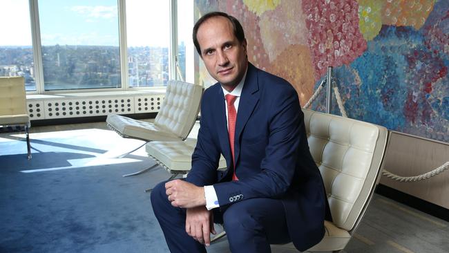 AMP CEO Francesco De Ferrari was confirmed as staying in the role late on Thursday. Picture: Britta Campion