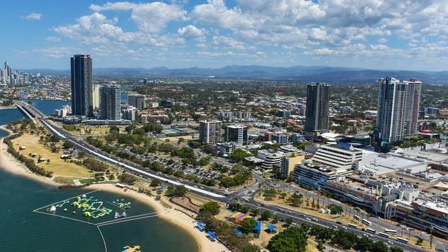 Broadwater Parklands has proved a successful home for large live music concerts. Picture: Nigel Hallett.