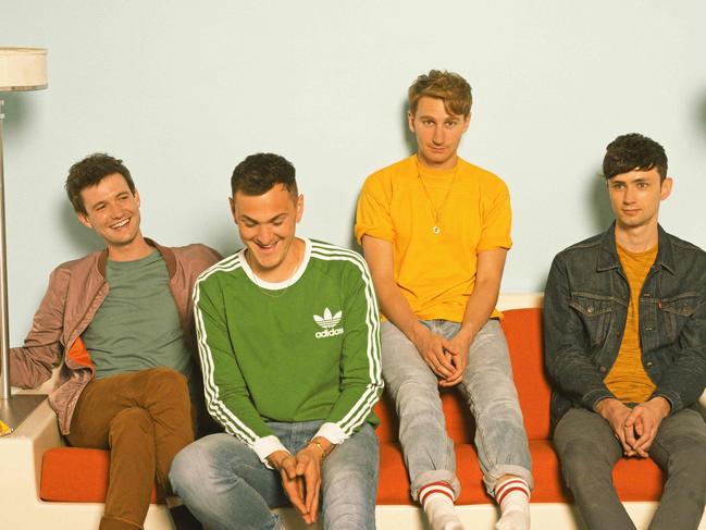 UK indie rock band Glass Animals for National Hit.