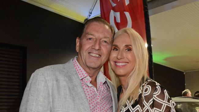Don Cotterill and Peta Downie at MG Gold Coast Charity Gala, Southport. (c) Regina King