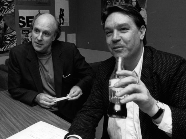 He formed one of Australian TV’s best known partnerships with Bryan Dawe. Picture: Supplied