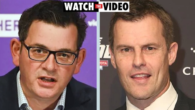 Luke Darcy interviews Premier Daniel Andrews on Triple M