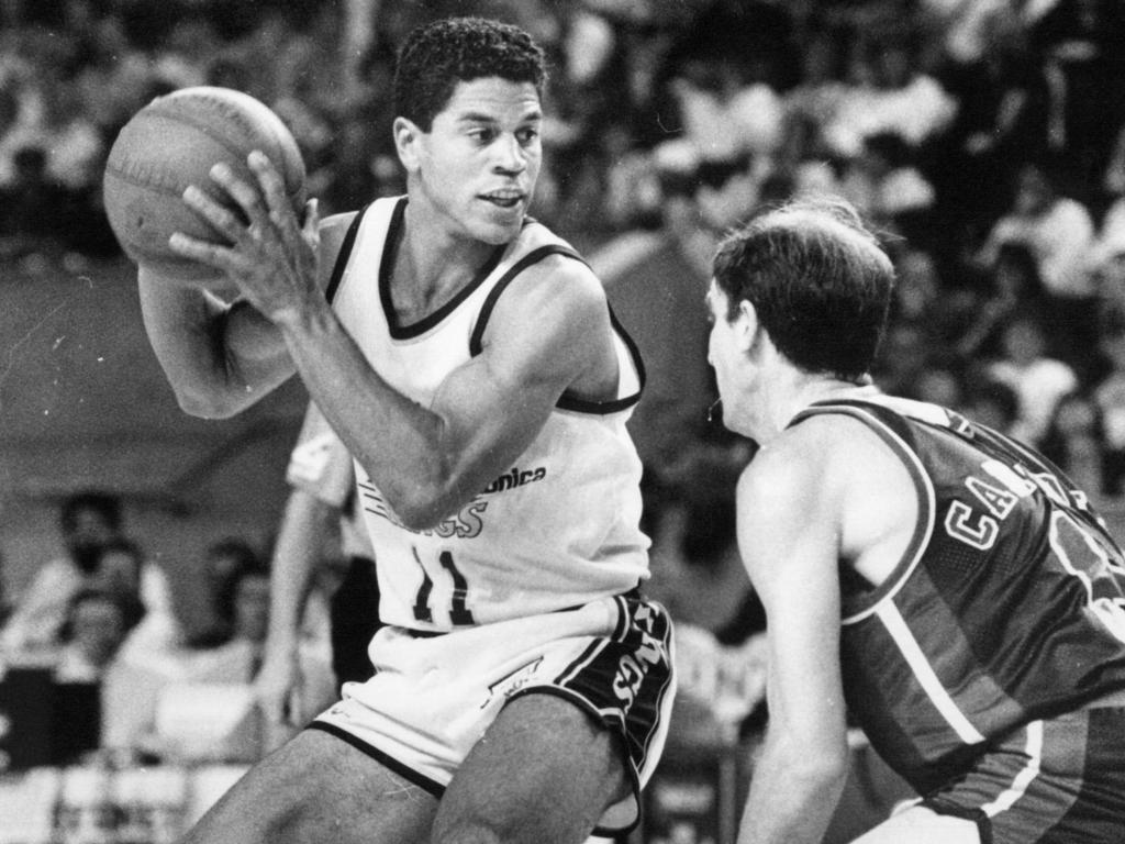 Steve Carfino during his glory years with the Sydney Kings.