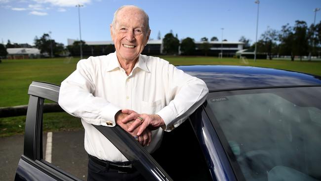 Port Macquarie tops the state with car accidents in drivers over the age of 71. Allen Green, 84, had a minor bingle at age 74. Picture: Nathan Edwards