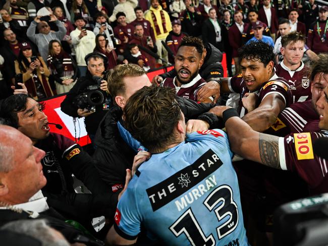 SOO 2024 RD03 Queensland v New South Wales - Cameron Murray, melee. Pictire: NRLPhotos