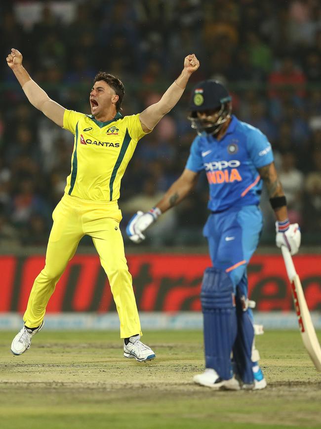 Stoinis and Kohli are set to meet with World Cup points at stake.