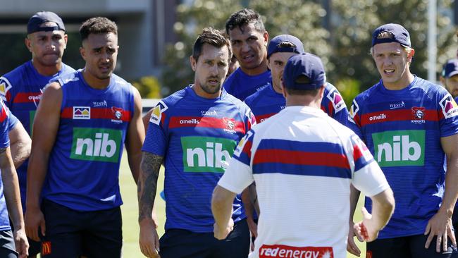 Mitchell Pearce is determined to lead the Knights into the finals next season. Picture: AAP