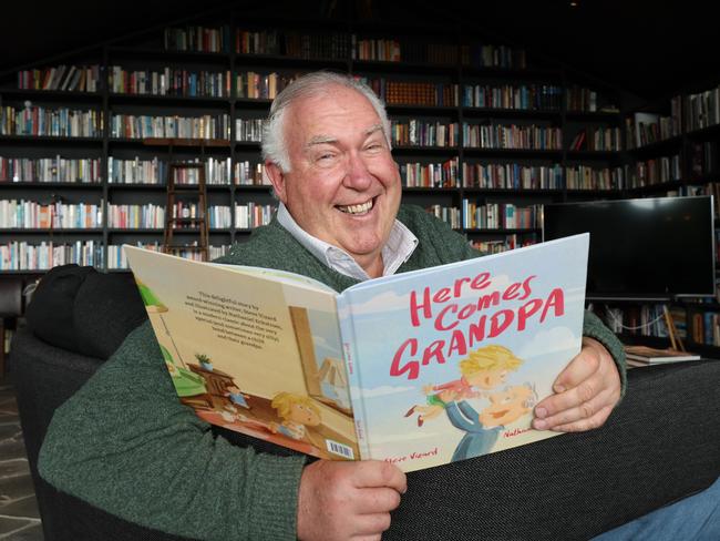 Steve Vizard has written a book for his grand children. Steve has talked about his hugely successful time on TV with Fast Forward.      Picture: David Caird