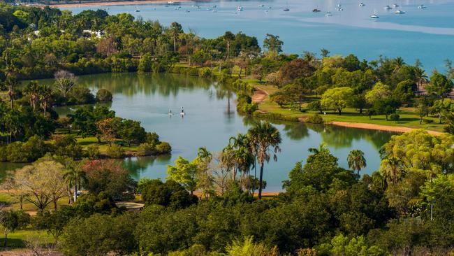 A popular Top End lake closed on January 10 after high levels of bacteria were found. Picture: Tourism NT