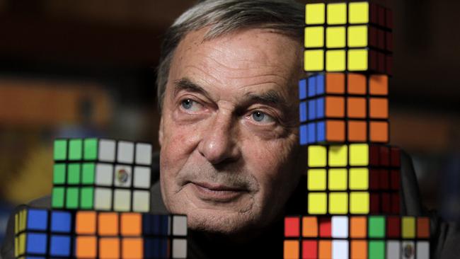 Erno Rubik is the inventor of the Rubik's Cube. Picture: AP