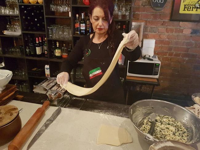 The Olive Jar was known for their 'made to order', homemade cut pasta. Picture: Supplied.