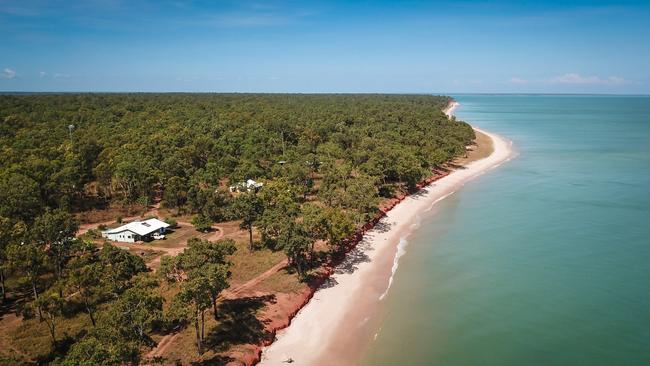 The member for Arafura’s traditional homeland of Pitjarmirra on the Tiwi Islands. Picture: Supplied