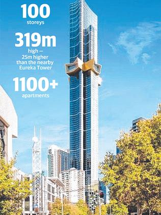 Crown casino wins approval for 90-storey tower at Southbank