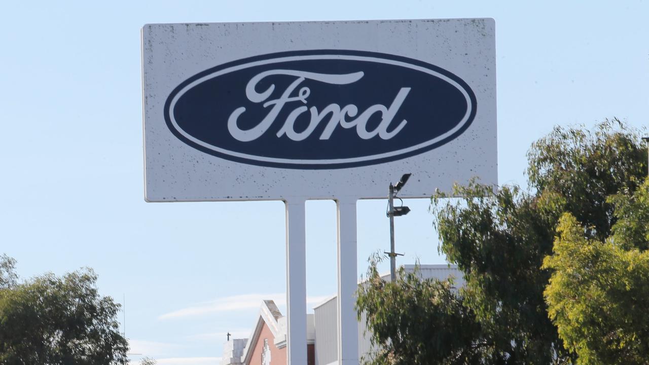 Ford's manufacturing plant in Geelong, Friday, 24, 2013. Ford will cease its manufacturing operations in Australia by October 2016 with the loss of 1200 jobs. (AAP Image/David Crosling) NO ARCHIVING