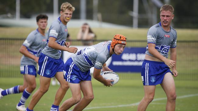 Beau Harper in action for the North Coast Bulldogs against the Macarthur Wests Tigers during round two of the Andrew Johns Cup at Kirkham Oval, Camden, 10 February 2024. Picture: Warren Gannon Photography