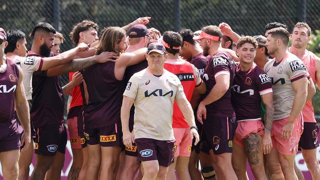 Coach Kevin Walters, Brisbane Broncos training, Red Hill. Picture: Liam Kidston