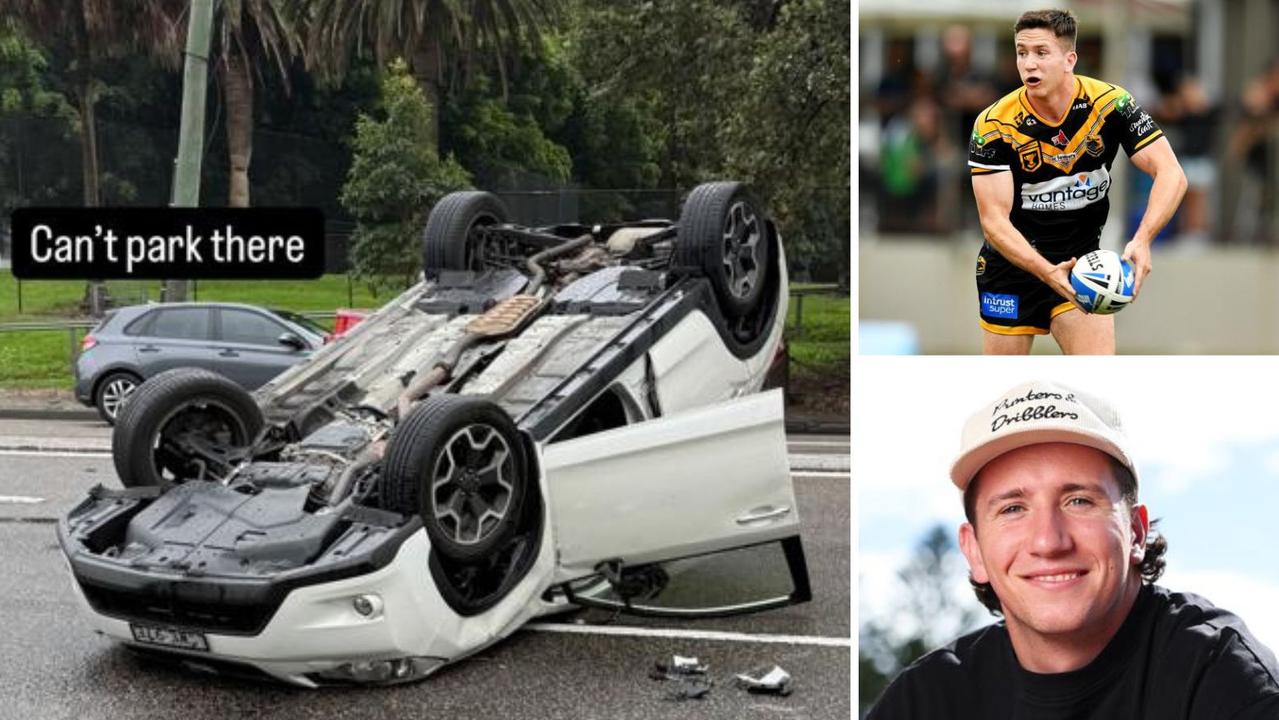 Cooper Johns walks away from ‘scary’ accident
