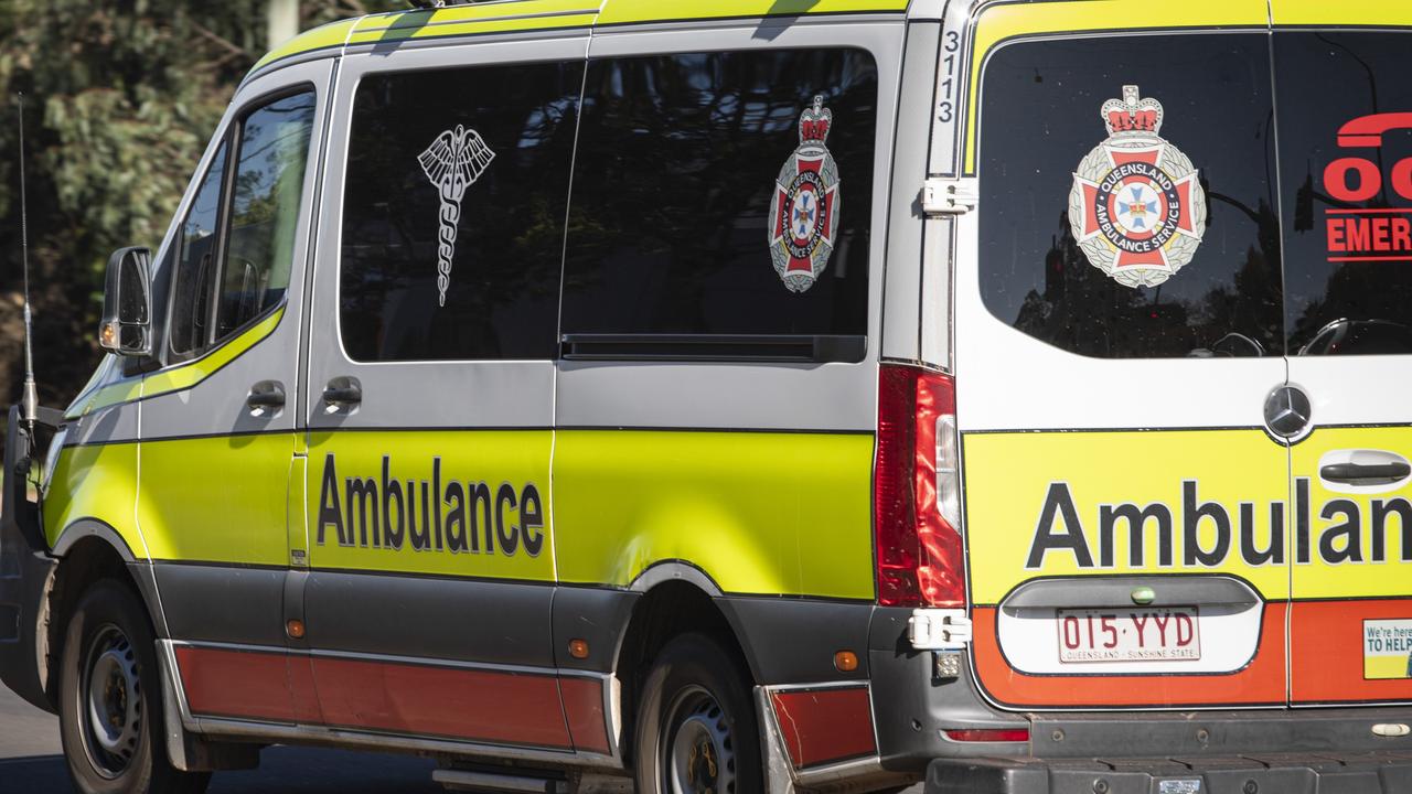 Generic ambulance, QAS, Queensland Ambulance Service, emergency services, Thursday, August 29, 2024. Picture: Kevin Farmer