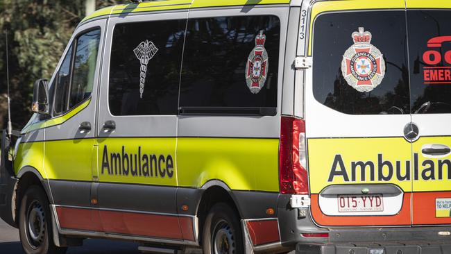 Generic ambulance, QAS, Queensland Ambulance Service, emergency services, Thursday, August 29, 2024. Picture: Kevin Farmer