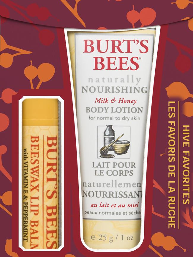 Burt's Bees Hive Favourites.