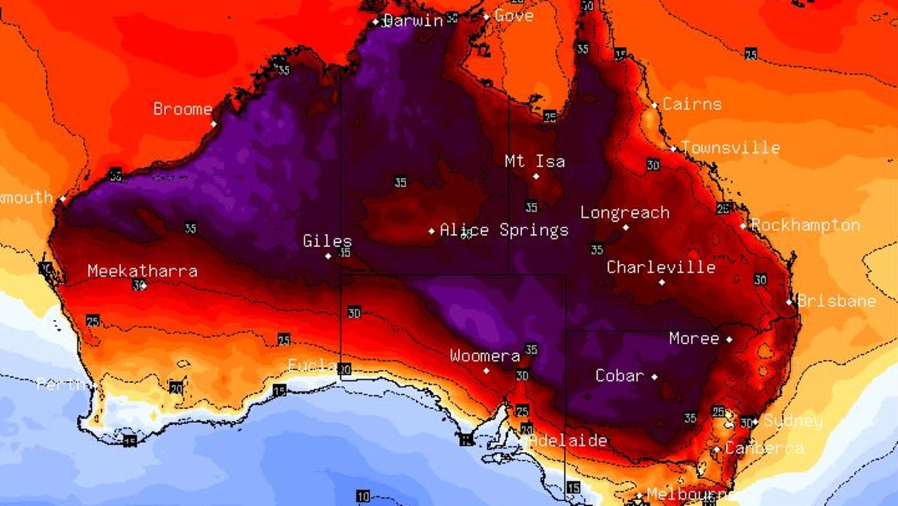 Sydney, Adelaide weather Temperatures forecast to soar above 30C