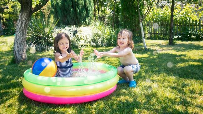 Even a shallow paddling pool can be a risk to young kids. Photo: iStock