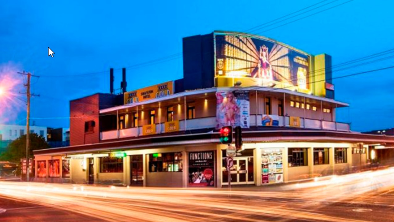 The Shafston Hotel in Kangaroo Point.