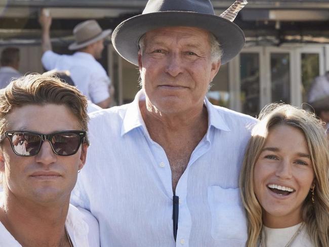 Ellidy Pullin says she is taking comfort in the fact her father (centre) will soon be with Chumpy. Picture: Instagram