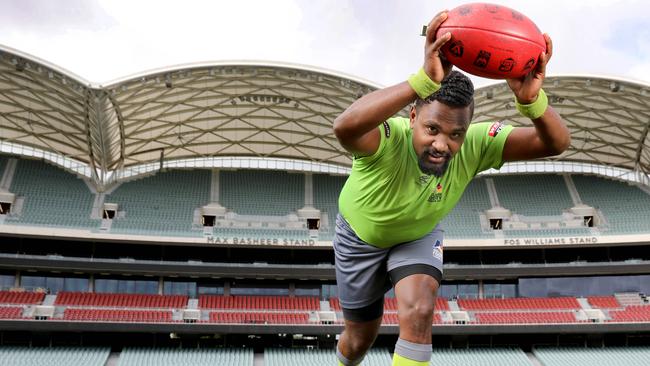 Fielding wants to follow in the footsteps of Glenn James into the AFL. Picture: Dean Martin