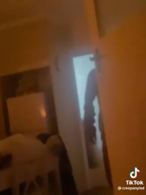 Teens breaking into houses at night: Picture: TikTok