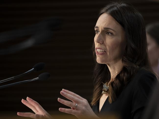 New Zealand Prime Minister Jacinda Ardern.