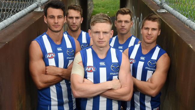 Jack Ziebell felt like North Melbourne’s unofficial captain in 2016 and is now the official captain for 2017. Picture: Kylie Else