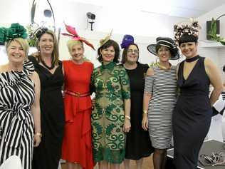 WELL DRESSED: Our Kids fundraising coordinator Rebekka Battista, far right, with the hard working committee at SCU Union Central. Picture: Alison Paterson