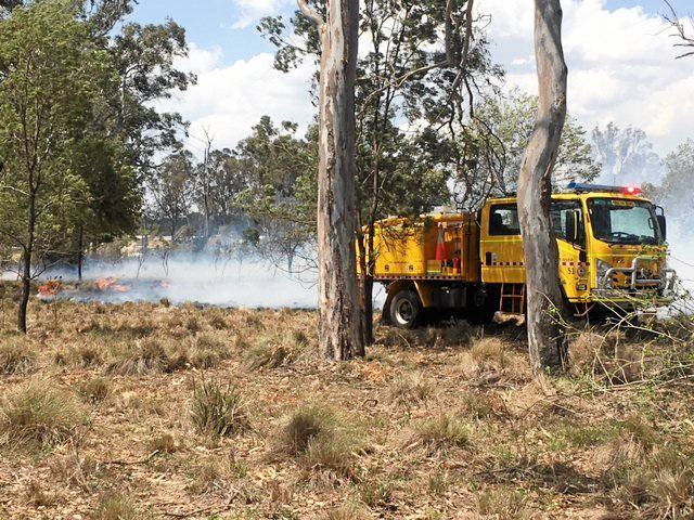 Crews are monitoring multiple fires throughout the region. Picture: Christian Berechree