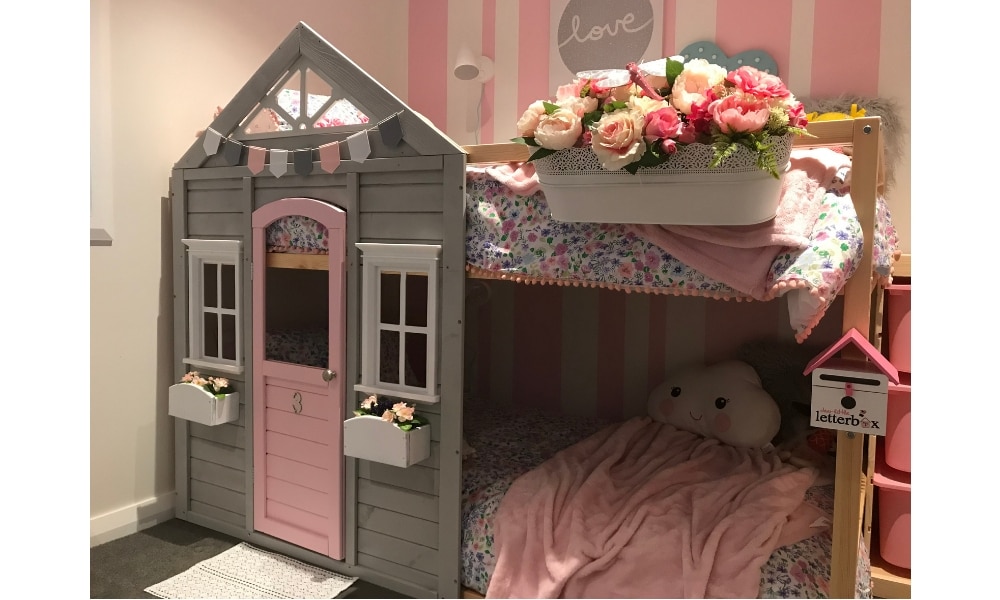 Kmart hacks Mums gorgeous bedroom makeover for daughters Kidspot