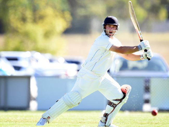 Dale Irving batting for Baxter. Picture: Jason Sammon