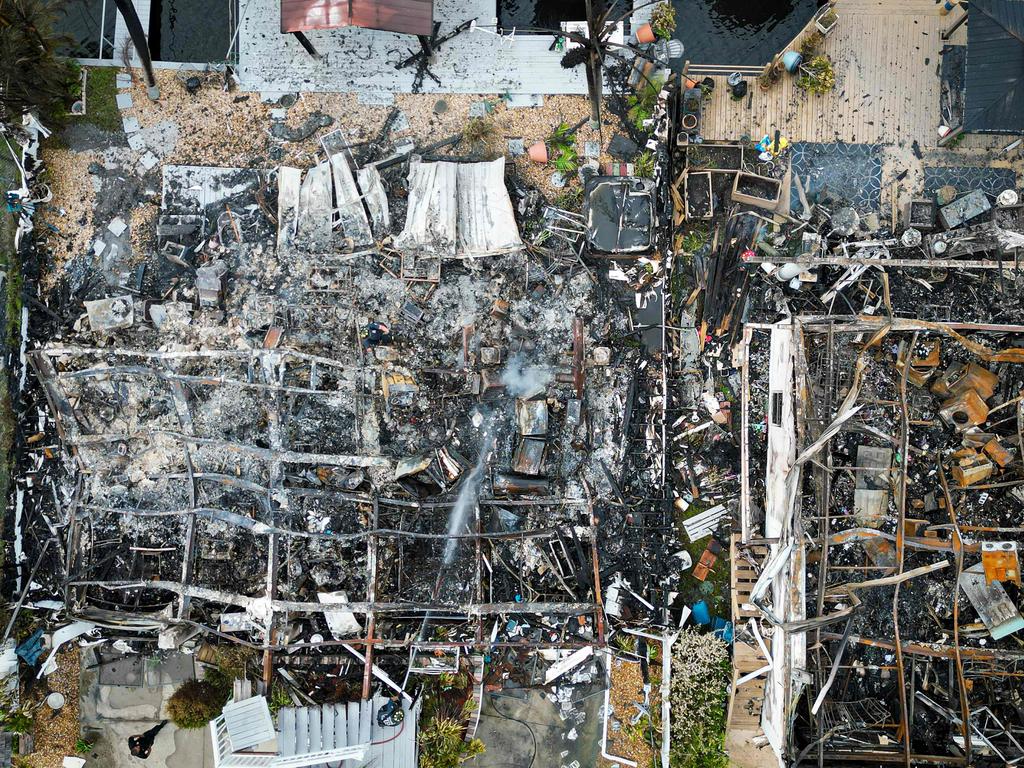 Storms in Florida have done widespread damage to fruit trees in recent years. Picture: Miguel J. Rodriguez Carrillo / AFP